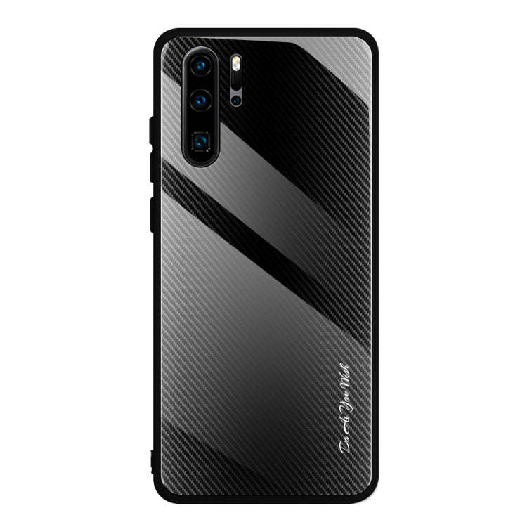Texture Gradient Glass Protective Case, For Huawei Enjoy 9 Plus / Y9 2019, For Huawei Enjoy 9s, F...
