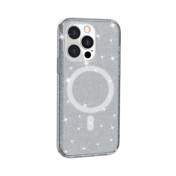 Terminator Style Glitter Powder MagSafe Magnetic Phone Case, For iPhone 13 Pro Max, For iPhone 13...