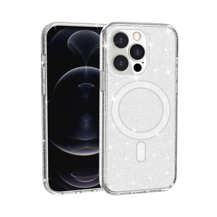 Terminator Style Glitter Powder MagSafe Magnetic Phone Case, For iPhone 13 Pro Max, For iPhone 13...