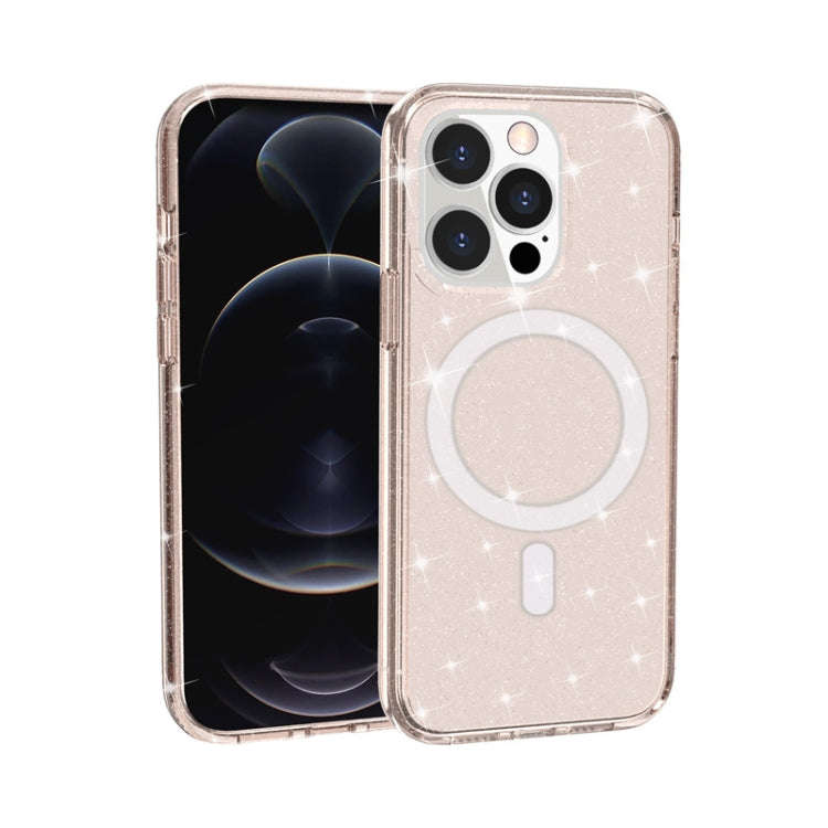 Terminator Style Glitter Powder MagSafe Magnetic Phone Case, For iPhone 13 Pro Max, For iPhone 13...