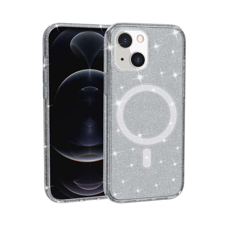Terminator Style Glitter Powder MagSafe Magnetic Phone Case, For iPhone 13 Pro Max, For iPhone 13...
