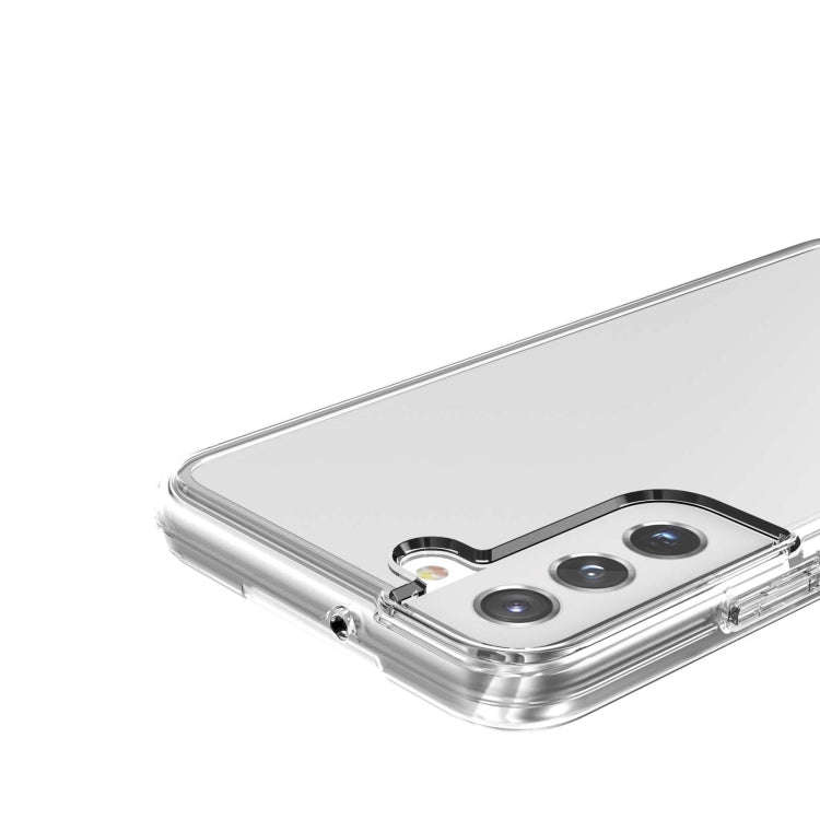 Shockproof Terminator Style Transparent Protective Phone Case, For Samsung Galaxy S22 5G, For Sam...