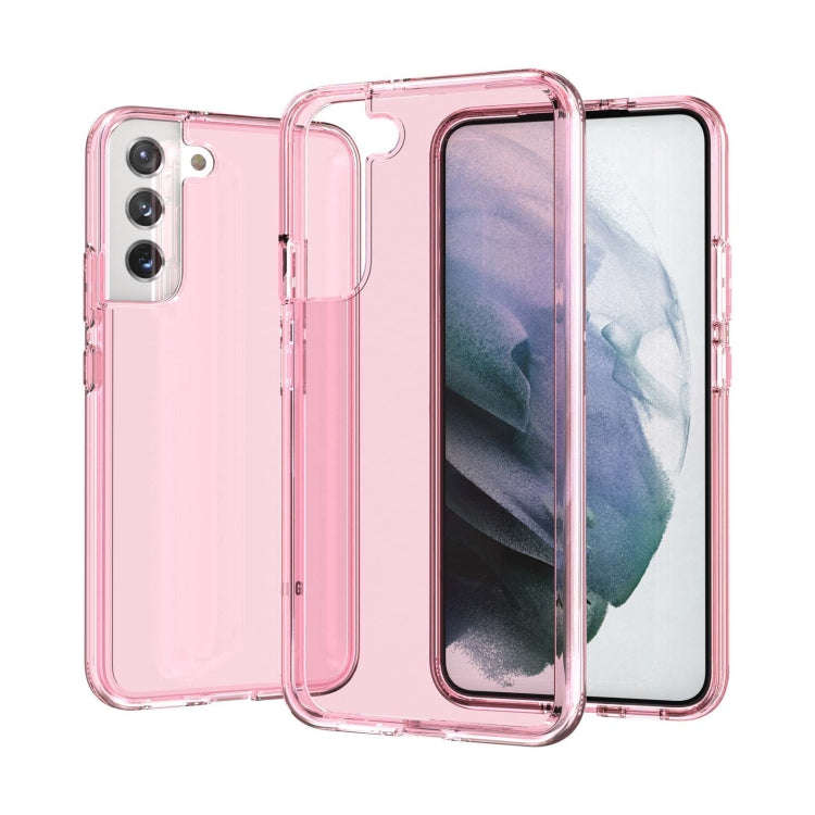 Shockproof Terminator Style Transparent Protective Phone Case, For Samsung Galaxy S22 5G, For Sam...