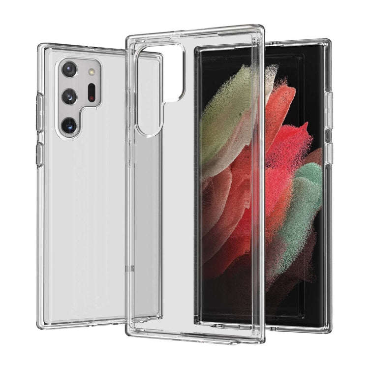 Shockproof Terminator Style Transparent Protective Phone Case, For Samsung Galaxy S22 5G, For Sam...
