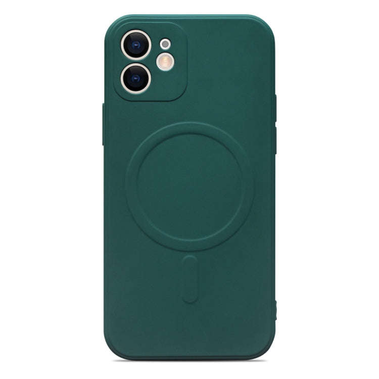 Liquid Silicone Full Coverage Magsafe Phone Case, For iPhone 12 mini, For iPhone 12, For iPhone 1...