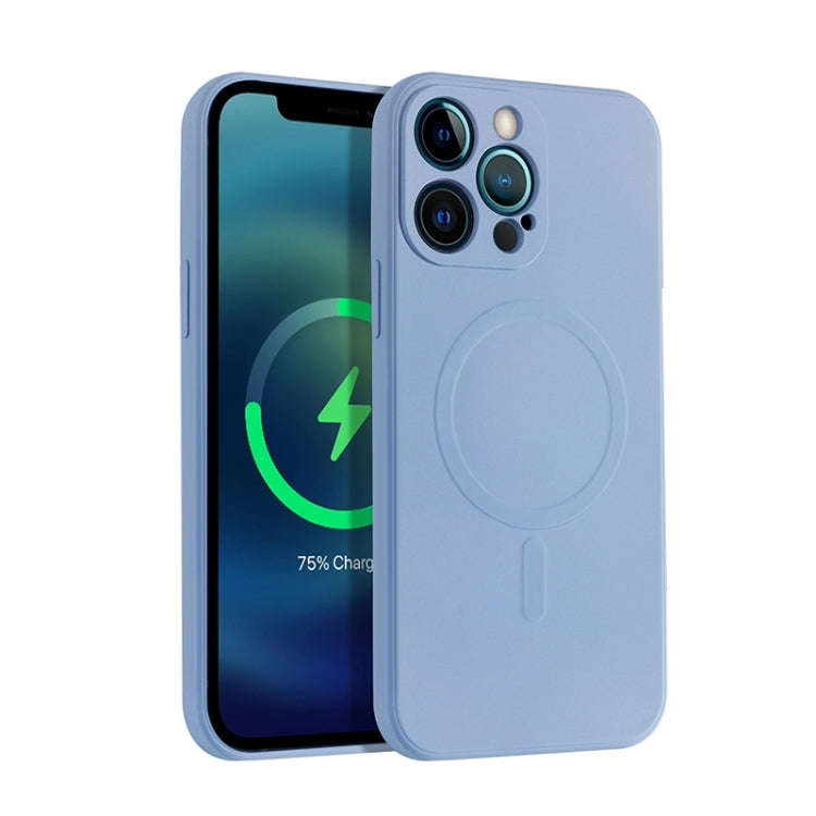 Liquid Silicone Full Coverage Magsafe Phone Case, For iPhone 12 mini, For iPhone 12, For iPhone 1...