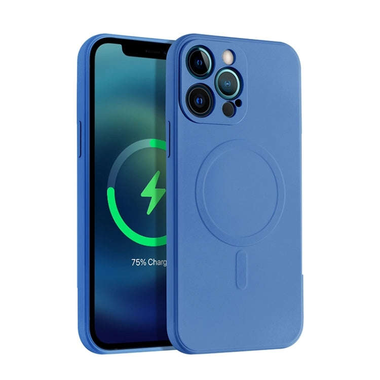 Liquid Silicone Full Coverage Magsafe Phone Case, For iPhone 12 mini, For iPhone 12, For iPhone 1...