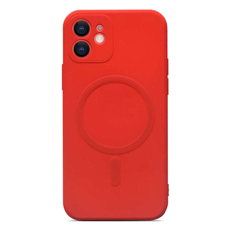 Liquid Silicone Full Coverage Magsafe Phone Case, For iPhone 12 mini, For iPhone 12, For iPhone 1...