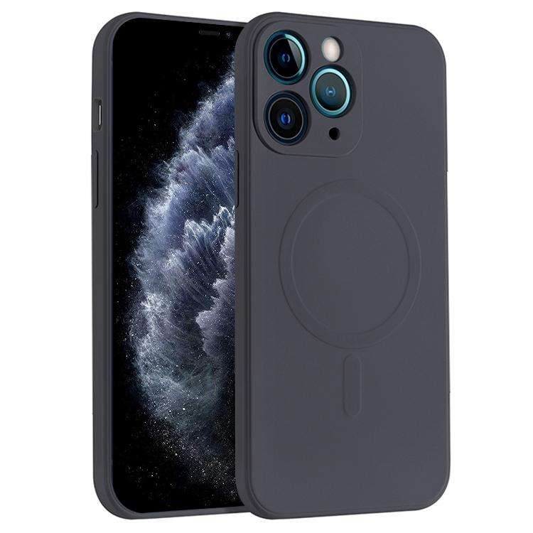 Liquid Silicone Full Coverage Magsafe Phone Case, For iPhone 12 mini, For iPhone 12, For iPhone 1...