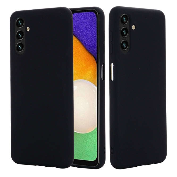 Pure Color Liquid Silicone Phone Case, For Samsung Galaxy A13 5G