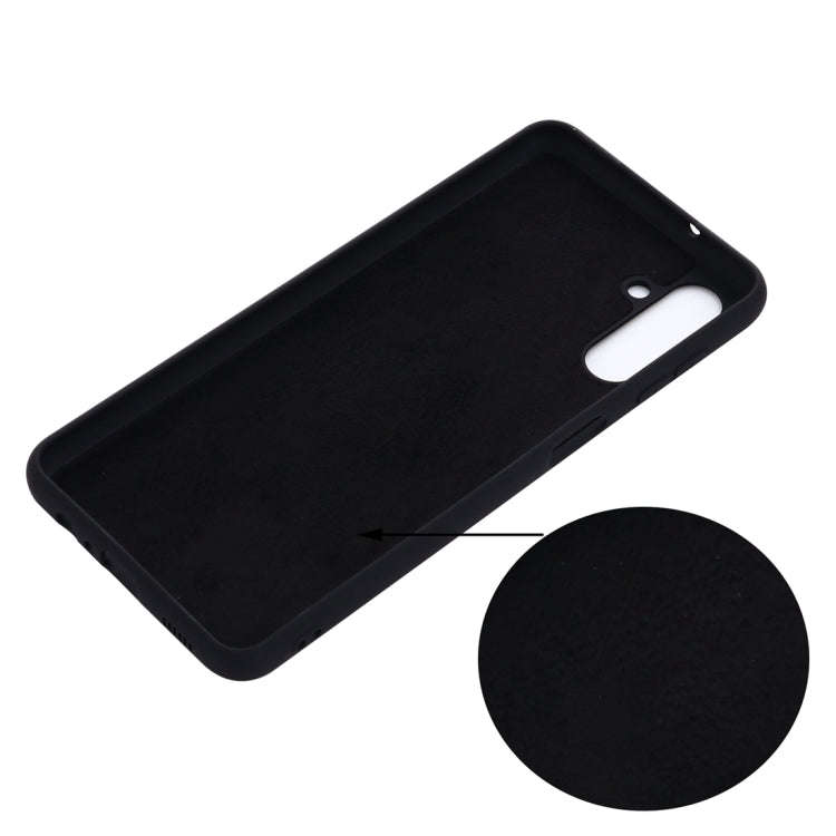 Pure Color Liquid Silicone Phone Case, For Samsung Galaxy A13 5G