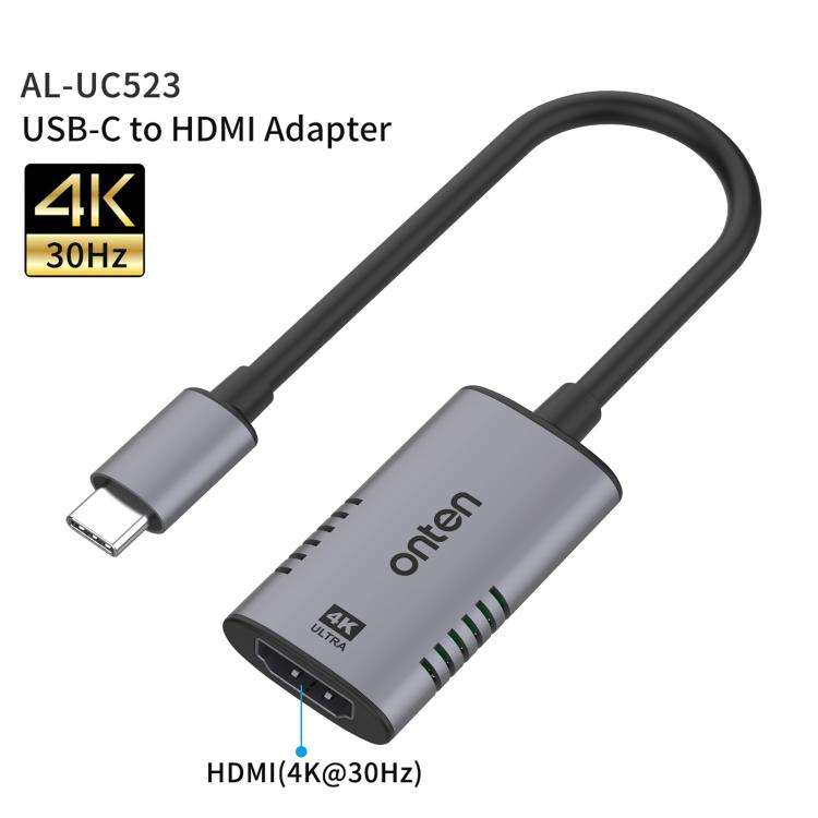 Onten Type-C / USB-C to HDMI Adapter, UC523
