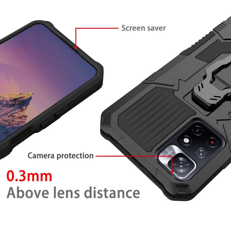 Armor Warrior PC + TPU Phone Case, For Xiaomi Redmi Note 11 5G