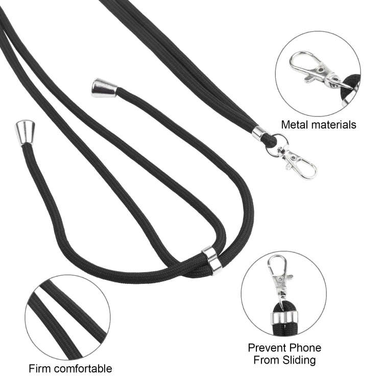 Aluminum Alloy + TPU Phone Case with Lanyard, For Xiaomi Redmi Note 9S / Note 9 Pro