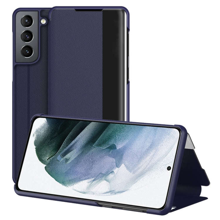 Window View Leather Phone Case, For Xiaomi Redmi Note 11, For Samsung Galaxy S22+ 5G