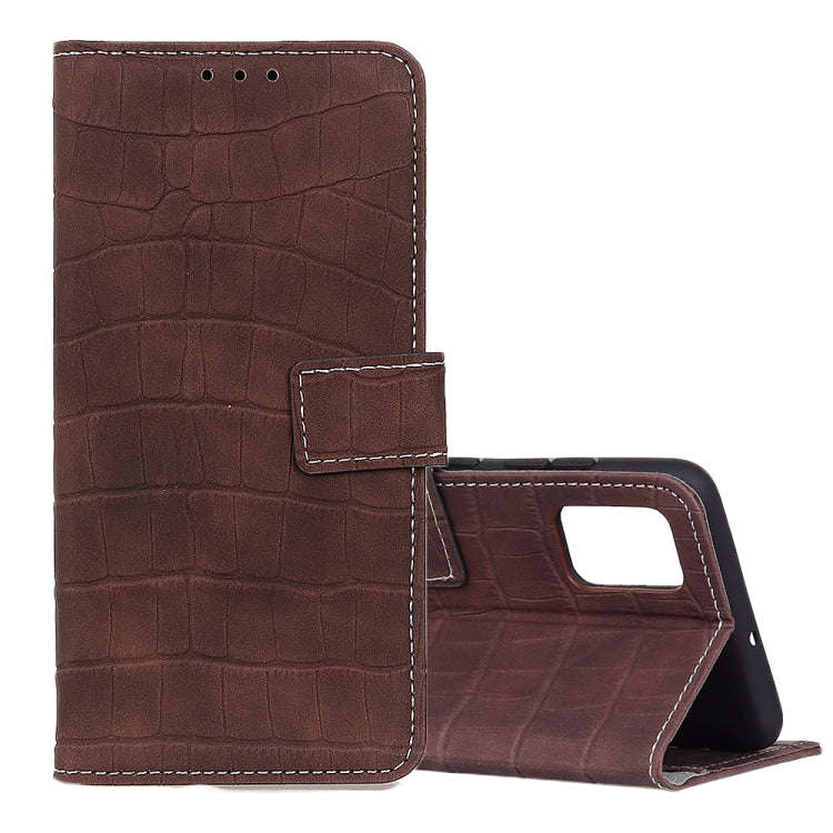 Magnetic Crocodile Texture Horizontal Flip Leather Case with Holder & Card Slots & Wallet, For Ga...