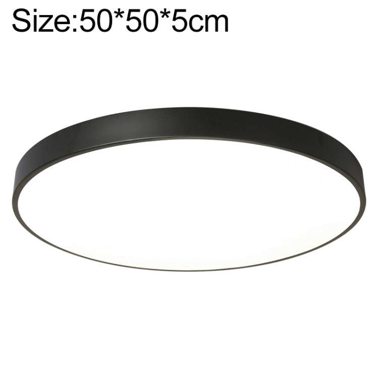 Macaron LED Round Ceiling Lamp, 3-Colors Light, 23cm, 30cm, 40cm, 50cm, 60cm, 78cm