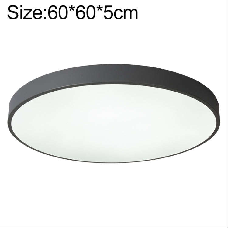 Macaron LED Round Ceiling Lamp, 3-Colors Light, 23cm, 30cm, 40cm, 50cm, 60cm, 78cm