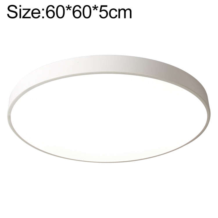 Macaron LED Round Ceiling Lamp, 3-Colors Light, 23cm, 30cm, 40cm, 50cm, 60cm, 78cm