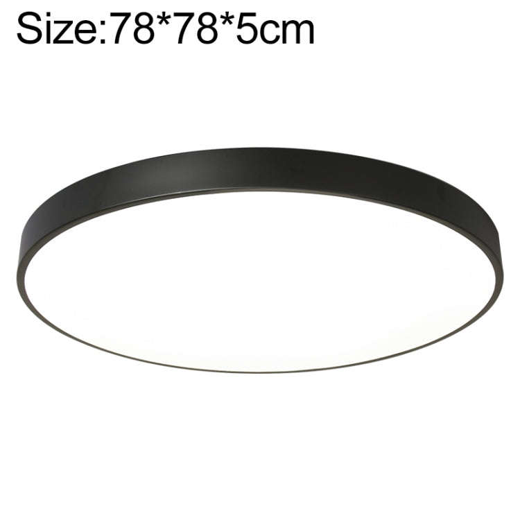 Macaron LED Round Ceiling Lamp, 3-Colors Light, 23cm, 30cm, 40cm, 50cm, 60cm, 78cm