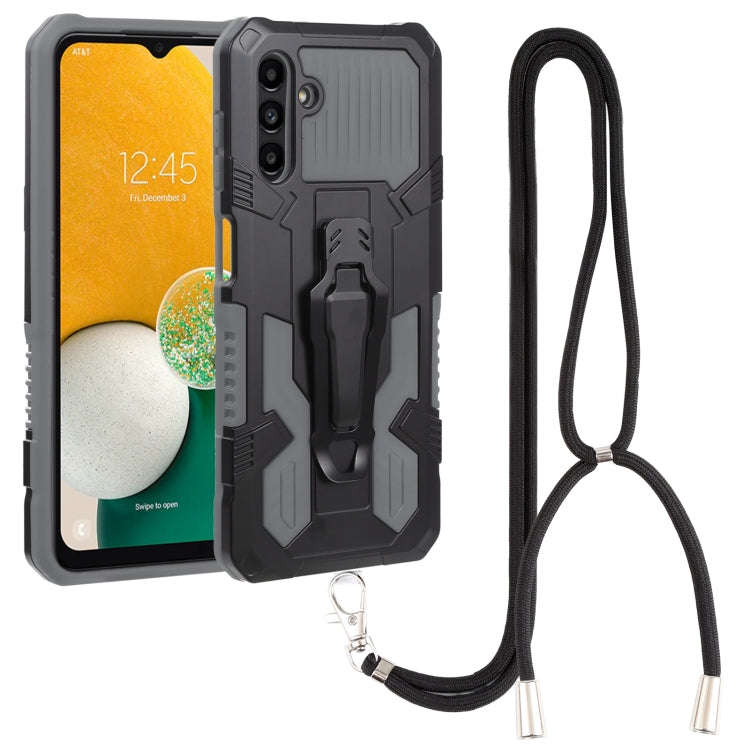 Armor Warrior Shockproof PC + TPU Lanyard Phone Case, For Samsung Galaxy A13 5G, For Infinix Hot ...