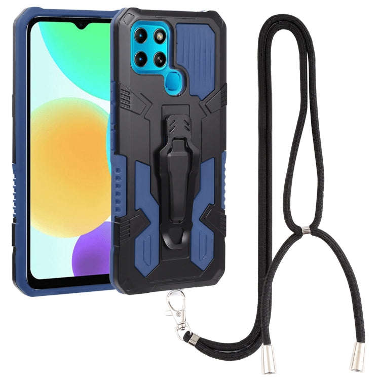 Armor Warrior Shockproof PC + TPU Lanyard Phone Case, For Samsung Galaxy A13 5G, For Infinix Hot ...