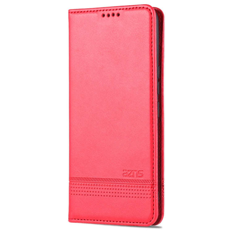 AZNS Magnetic Calf Texture Horizontal Flip Leather Phone Case, For vivo Y71t / V21e 5G, For Samsu...