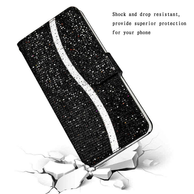 Glitter Powder Leather Phone Case, For Samsung Galaxy A33 5G, For Samsung Galaxy A73