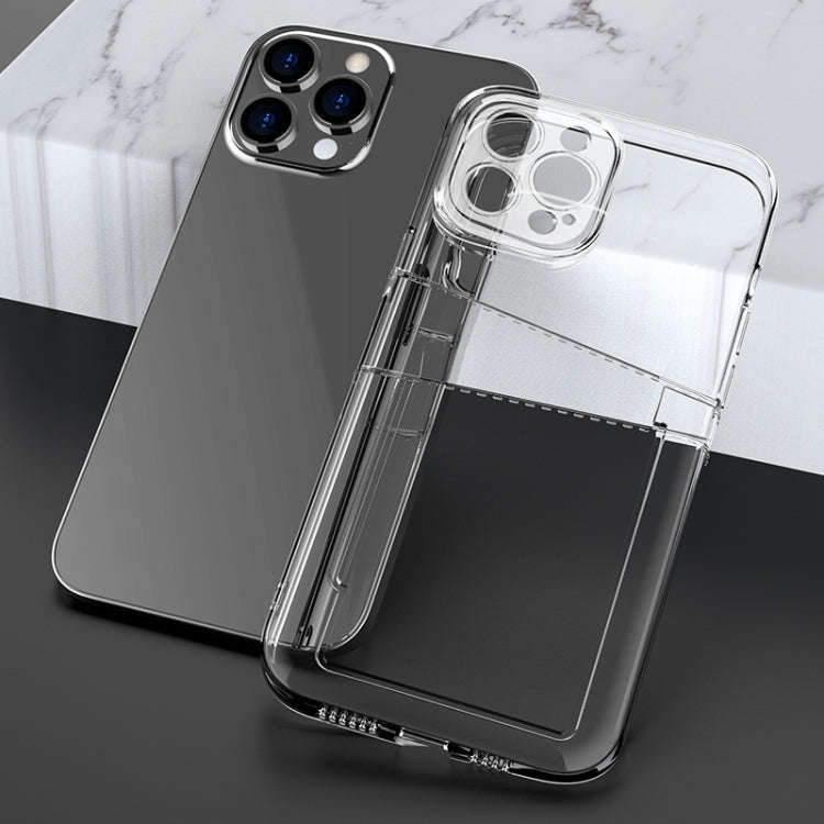 Dual Card TPU Phone Case, For iPhone 12 Pro Max