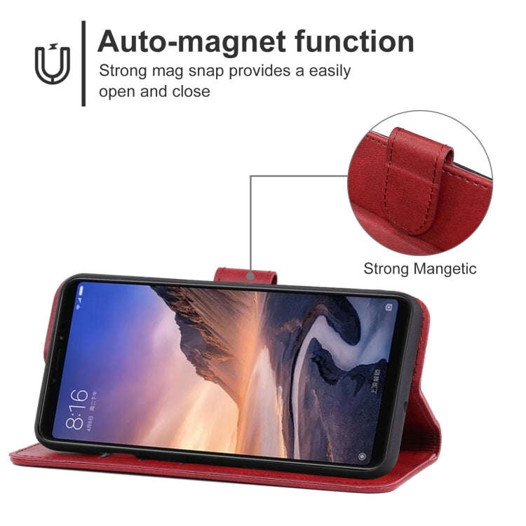 Leather Phone Case, For Xiaomi Mi Max 3 Pro