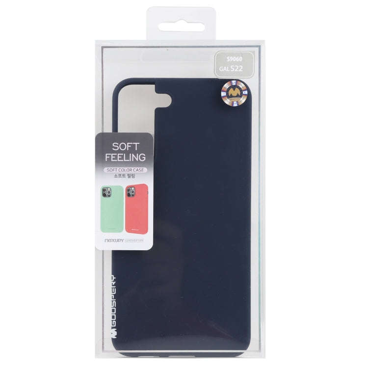 GOOSPERY SOFT FEELING Liquid TPU Soft Case, For Samsung Galaxy S22 5G