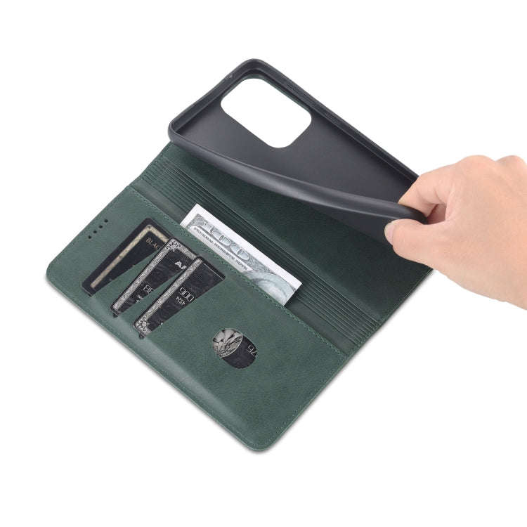 AZNS Magnetic Calf Texture Horizontal Flip Leather Phone Case, For Samsung Galaxy A33 5G, For Sam...