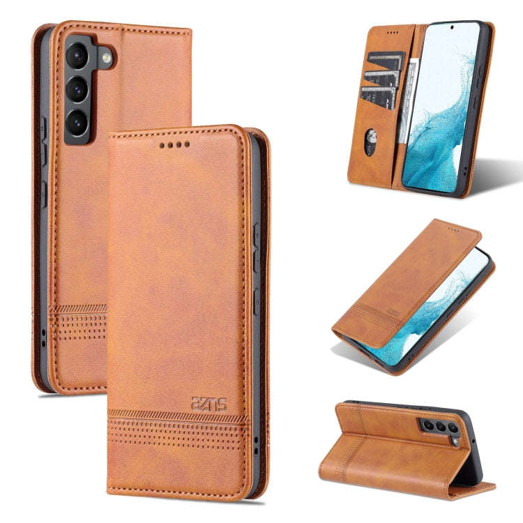 AZNS Magnetic Calf Texture Horizontal Flip Leather Phone Case, For Samsung Galaxy A33 5G, For Sam...