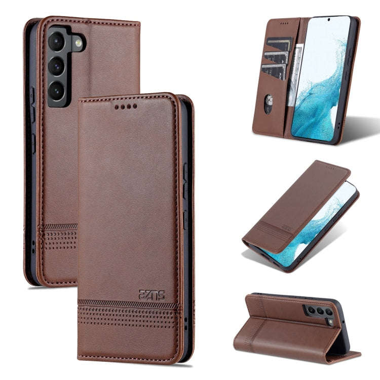 AZNS Magnetic Calf Texture Horizontal Flip Leather Phone Case, For Samsung Galaxy A33 5G, For Sam...