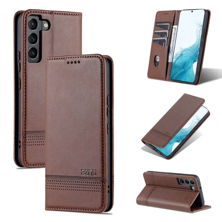 AZNS Magnetic Calf Texture Horizontal Flip Leather Phone Case, For Samsung Galaxy A33 5G, For Sam...