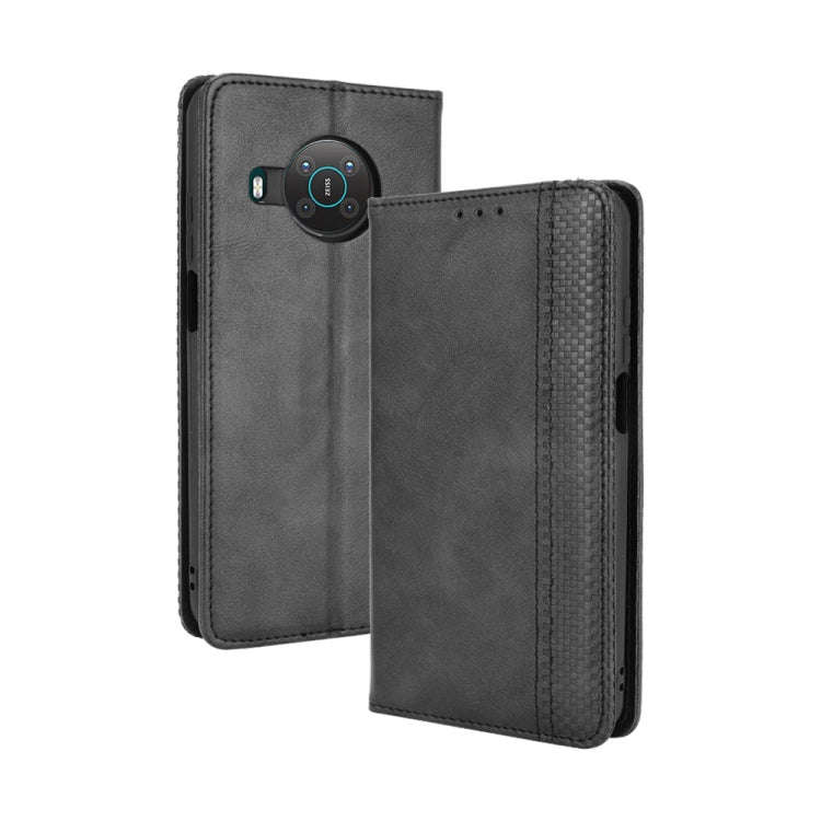 Magnetic Buckle Retro Texture Leather Phone Case, For Nokia X100 / X10 / X20, For Oukitel K9 Pro,...