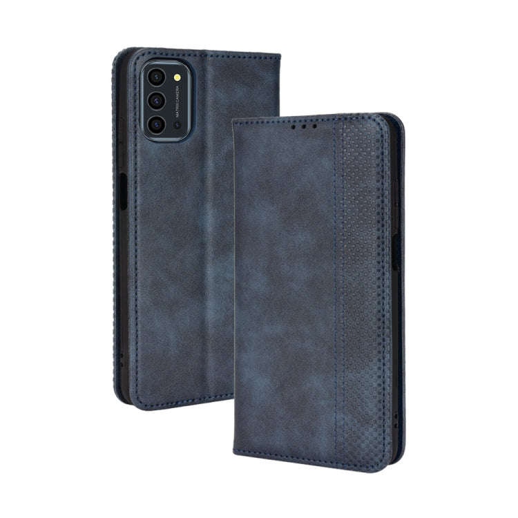 Magnetic Buckle Retro Texture Leather Phone Case, For Nokia X100 / X10 / X20, For Oukitel K9 Pro,...