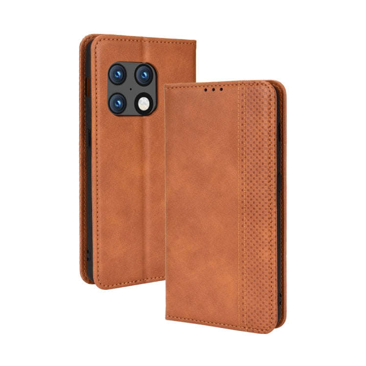 Magnetic Buckle Retro Texture Leather Phone Case, For Nokia X100 / X10 / X20, For Oukitel K9 Pro,...