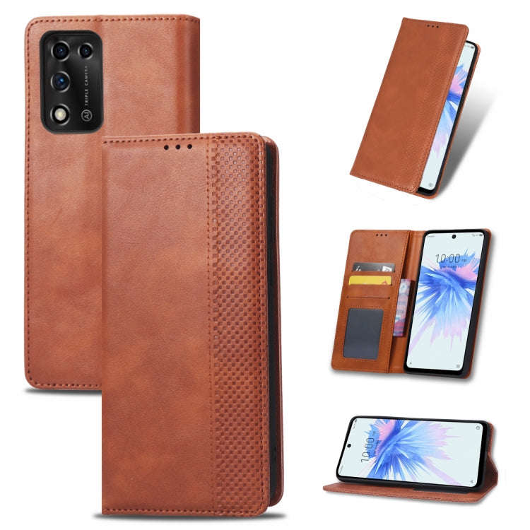 Magnetic Buckle Retro Texture Leather Phone Case, For Nokia X100 / X10 / X20, For Oukitel K9 Pro,...
