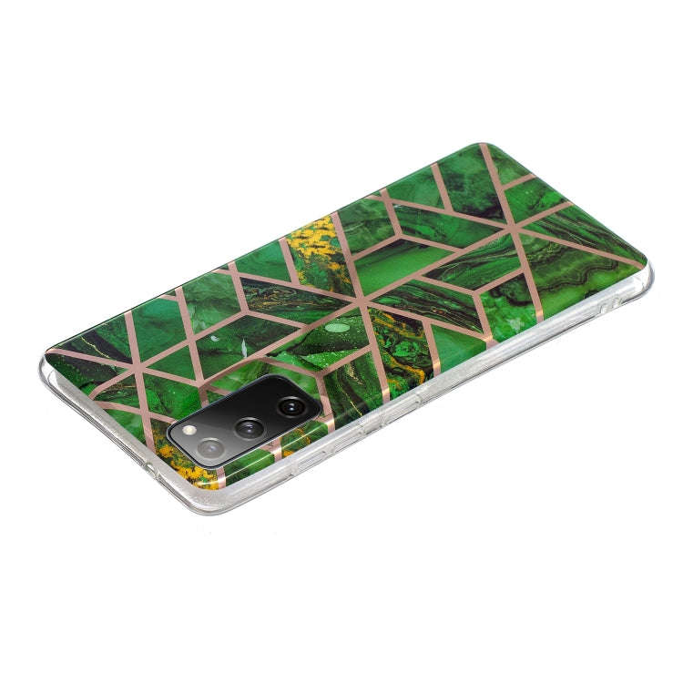 Electroplating TPU Protective Phone Case, For Samsung Galaxy A03s 166mm EU Version, For Samsung G...