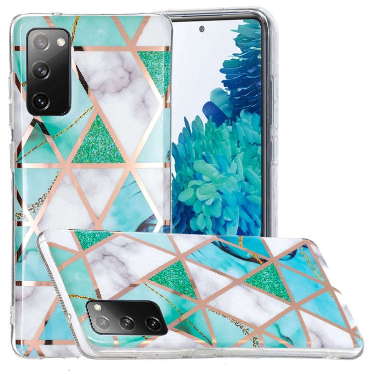 Electroplating TPU Protective Phone Case, For Samsung Galaxy A03s 166mm EU Version, For Samsung G...
