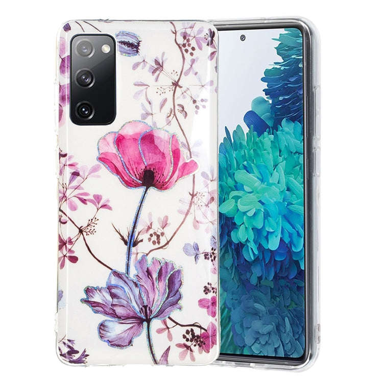 Electroplating TPU Protective Phone Case, For Samsung Galaxy A03s 166mm EU Version, For Samsung G...