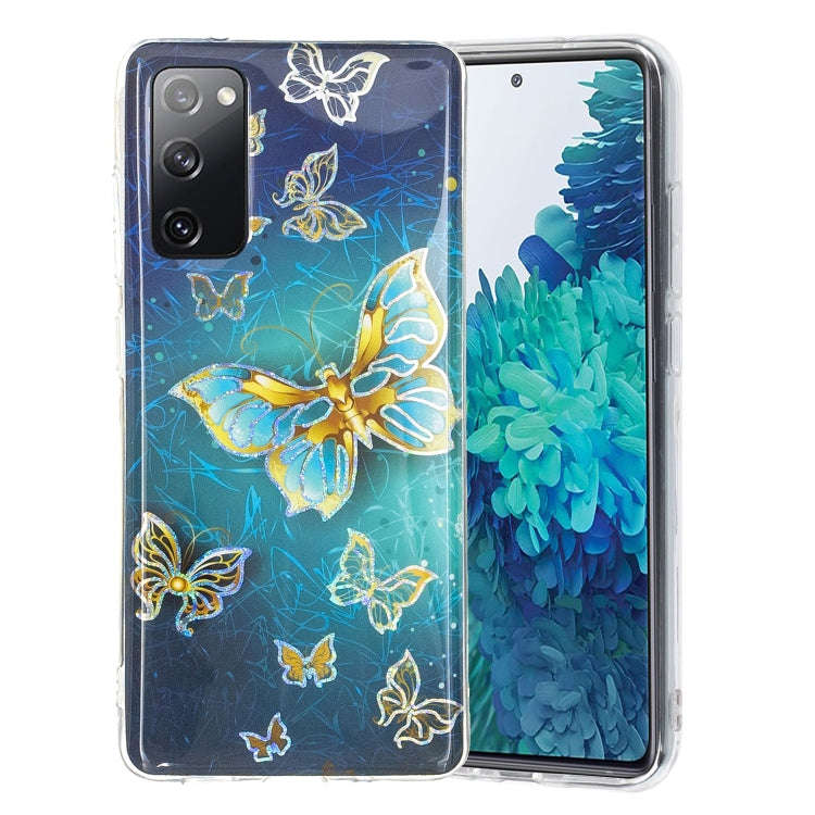 Electroplating TPU Protective Phone Case, For Samsung Galaxy A03s 166mm EU Version, For Samsung G...