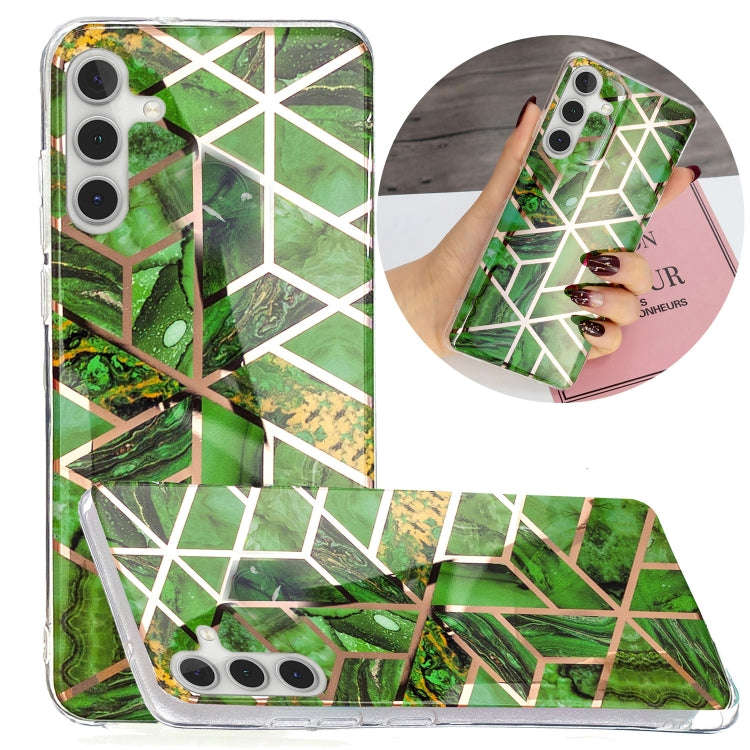 Electroplating TPU Protective Phone Case, For Samsung Galaxy A03s 166mm EU Version, For Samsung G...