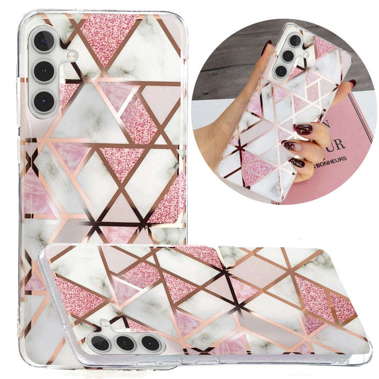Electroplating TPU Protective Phone Case, For Samsung Galaxy A03s 166mm EU Version, For Samsung G...