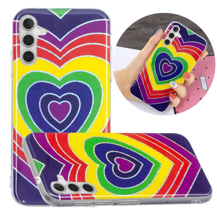 Electroplating TPU Protective Phone Case, For Samsung Galaxy A03s 166mm EU Version, For Samsung G...