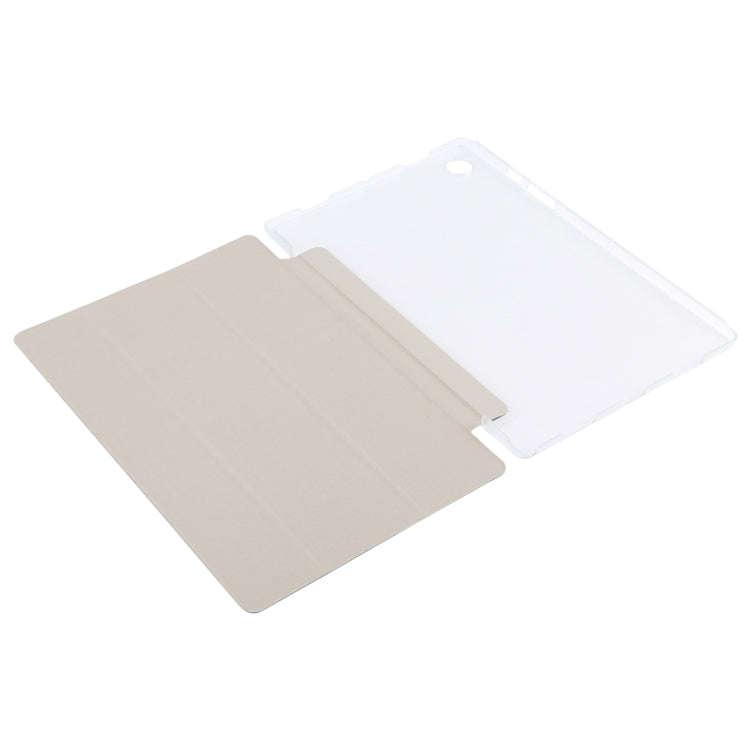 Silk Texture 3-fold Leather Tablet Case, For Samsung Galaxy Tab A8 10.5 2021 X200 / X205