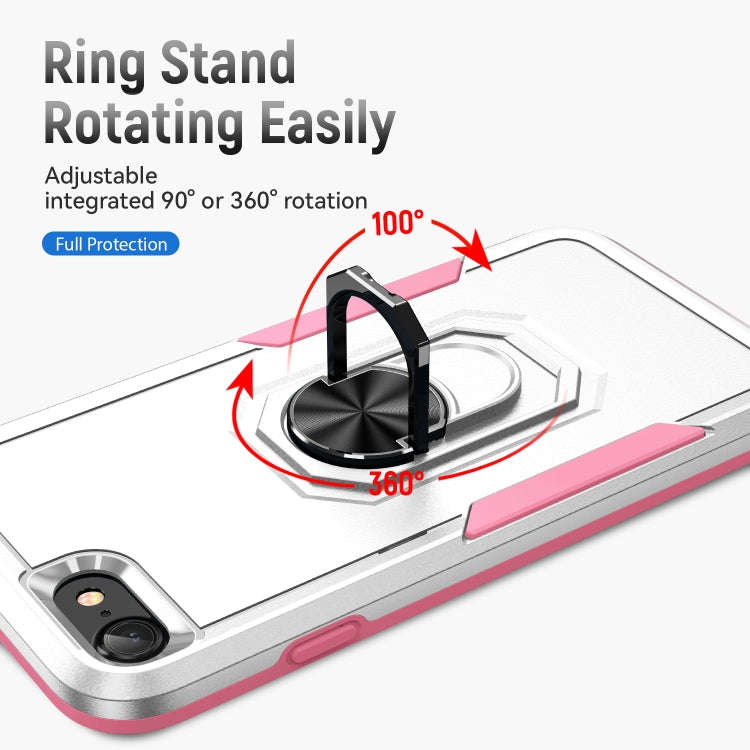Pioneer Armor Heavy Duty PC + TPU Holder Phone Case, For iPhone SE 2022 / SE 2020 / 8 / 7, For iP...