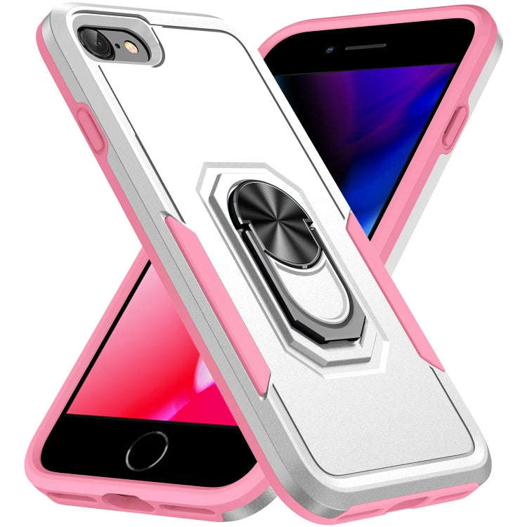 Pioneer Armor Heavy Duty PC + TPU Holder Phone Case, For iPhone SE 2022 / SE 2020 / 8 / 7, For iP...