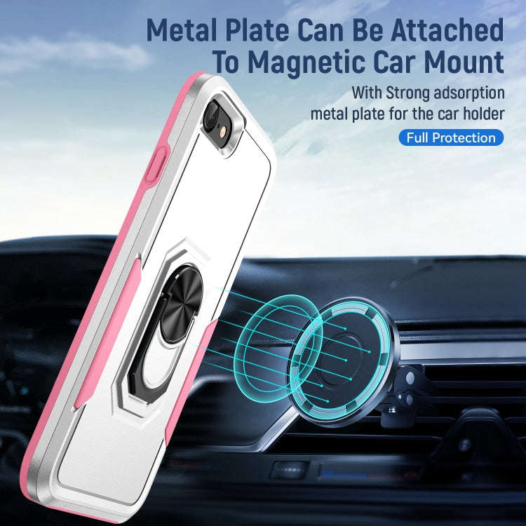 Pioneer Armor Heavy Duty PC + TPU Holder Phone Case, For iPhone SE 2022 / SE 2020 / 8 / 7, For iP...